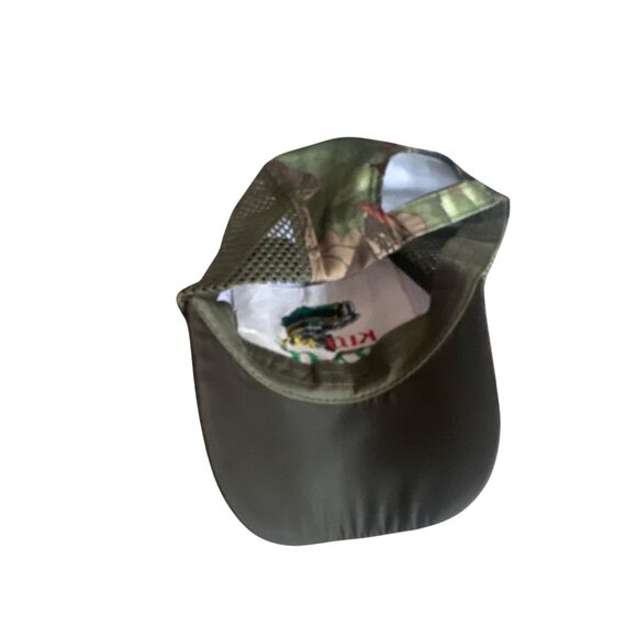 Kiss My Bass Embroidered Camo Trucker Hat Adjustable Snapback Mesh Back - Picture 5 of 6